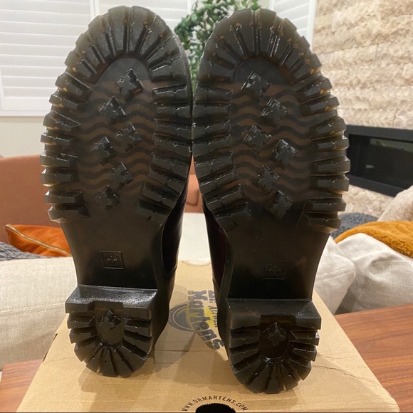 💯 NWB DR. MARTENS ROMETTY - size 8 - Burgundy - Picture 5 of 8